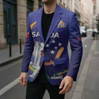 Custom Cricket Samoa East Asia-Pacific Blazer Samoa Storming the Limits - Polynesian Pride