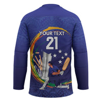 Custom Cricket Samoa East Asia-Pacific Hockey Jersey Samoa Storming the Limits LT9 - Polynesian Pride