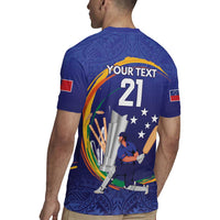Custom Cricket Samoa East Asia-Pacific Rugby Jersey Samoa Storming the Limits LT9 - Polynesian Pride