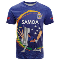 Custom Cricket Samoa East Asia-Pacific T Shirt Samoa Storming the Limits - Polynesian Pride