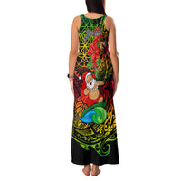 Personalised Vanuatu Joyeux Noel Family Matching Tank Maxi Dress and Hawaiian Shirt Christmas Santas God Yumi LT9 - Polynesian Pride