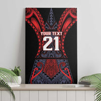 Custom New Zealand Canvas Wall Art Maori Kiwiana Pattern Tukutuku Motif LT9 - Polynesian Pride