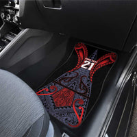 Custom New Zealand Car Mats Maori Kiwiana Pattern Tukutuku Motif LT9 - Polynesian Pride