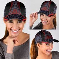 New Zealand Classic Cap Maori Kiwiana Pattern Tukutuku Motif LT9 - Polynesian Pride