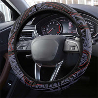 New Zealand Steering Wheel Cover Maori Kiwiana Pattern Tukutuku Motif LT9 - Polynesian Pride