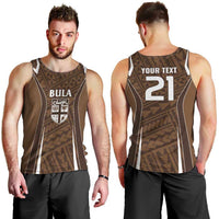 Custom Oceania Football Bula Fiji Men Tank Top Polynesian Tribal Pattern LT9 - Polynesian Pride