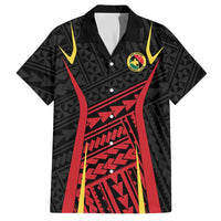 Custom Oceania Football Papua New Guinea Hawaiian Shirt Polynesian Tribal Pattern