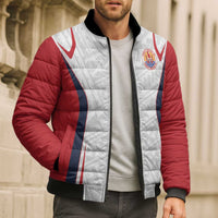 Custom Oceania Football Tahiti Bomber Puffer Jacket Polynesian Tribal Pattern LT9 - Polynesian Pride