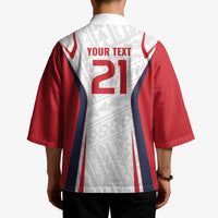 Custom Oceania Football Tahiti Kimono Polynesian Tribal Pattern