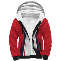 Custom Oceania Football Tahiti Sherpa Hoodie Polynesian Tribal Pattern LT9 Unisex White - Polynesian Pride