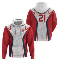 Custom Oceania Football Tahiti Zip Hoodie Polynesian Tribal Pattern LT9 - Polynesian Pride