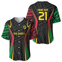 Custom Oceania Football Vanuatu Baseball Jersey Polynesian Tribal Pattern LT9 - Polynesian Pride