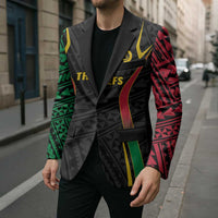 Custom Oceania Football Vanuatu Blazer Polynesian Tribal Pattern LT9 - Polynesian Pride