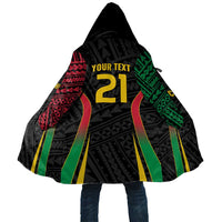 Custom Oceania Football Vanuatu Cloak Polynesian Tribal Pattern LT9 Unisex Black - Polynesian Pride