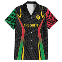 Custom Oceania Football Vanuatu Hawaiian Shirt Polynesian Tribal Pattern