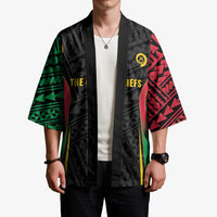 Custom Oceania Football Vanuatu Kimono Polynesian Tribal Pattern LT9 - Polynesian Pride