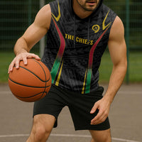 Custom Oceania Football Vanuatu Sleeveless Hoodie Polynesian Tribal Pattern LT9 - Polynesian Pride