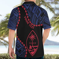 Personalized Guam 80th Anniversary Liberation Day Hawaiian Shirt Guahan Basic Seal LT9 - Polynesian Pride