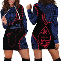 Personalized Guam 80th Anniversary Liberation Day Hoodie Dress Guahan Basic Seal