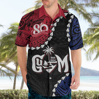 Personalized Guam 80th Anniversary Liberation Day Hawaiian Shirt Tano I Man Chamoru Since 1944 LT9 - Polynesian Pride