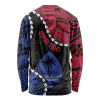 Personalized Guam 80th Anniversary Liberation Day Long Sleeve Shirt Tano I Man Chamoru Since 1944