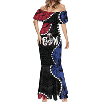 Personalized Guam 80th Anniversary Liberation Day Mermaid Dress Tano I Man Chamoru Since 1944 LT9 - Polynesian Pride