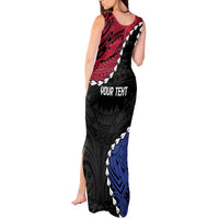 Personalized Guam 80th Anniversary Liberation Day Tank Maxi Dress Tano I Man Chamoru Since 1944 LT9 - Polynesian Pride