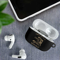 Personalized Haiti First Black Republic AirPods Case Negre Marron With Map And Flag LT9 - Polynesian Pride