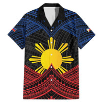 Personalized Philippines Family Matching Mermaid Dress and Hawaiian Shirt Polynesian Tribal Tattoo with Filipino Flag Motif