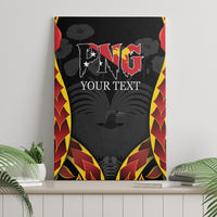 Personalised Papua New Guinea Remembrance Day Canvas Wall Art LT9 - Polynesian Pride