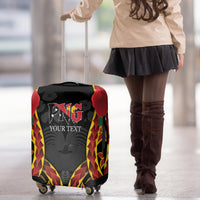 Personalised Papua New Guinea Remembrance Day Luggage Cover