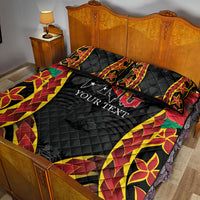 Personalised Papua New Guinea Remembrance Day Quilt Bed Set LT9 - Polynesian Pride