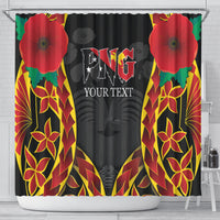 Personalised Papua New Guinea Remembrance Day Shower Curtain