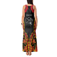 Personalised Papua New Guinea Remembrance Day Tank Maxi Dress LT9 - Polynesian Pride