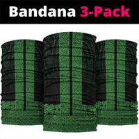 New Zealand Maori Kowhaiwhai Neck Gaiter Kakariki Maui and Mangopare - Polynesian Pride