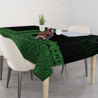 New Zealand Maori Kowhaiwhai Tablecloth Kakariki Maui and Mangopare