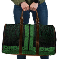 New Zealand Maori Kowhaiwhai Travel Bag Kakariki Maui and Mangopare - Polynesian Pride