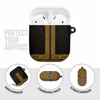 New Zealand Maori Kowhaiwhai AirPods Case Karaka Maui and Mangopare - Polynesian Pride