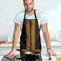 New Zealand Maori Kowhaiwhai Apron Karaka Maui and Mangopare - Polynesian Pride