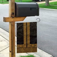 New Zealand Maori Kowhaiwhai Garden Flag Karaka Maui and Mangopare