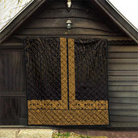 New Zealand Maori Kowhaiwhai Quilt Karaka Maui and Mangopare