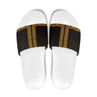 New Zealand Maori Kowhaiwhai Slide Sandals Karaka Maui and Mangopare - Polynesian Pride