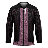 New Zealand Maori Kowhaiwhai Hockey Jersey Mawhero Maui and Mangopare - Polynesian Pride