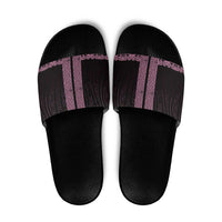 New Zealand Maori Kowhaiwhai Slide Sandals Mawhero Maui and Mangopare - Polynesian Pride