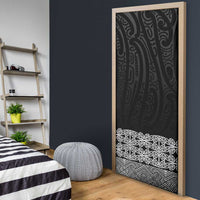 New Zealand Maori Kowhaiwhai Door Cover Pango Maui and Mangopare - Polynesian Pride