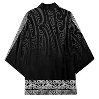 New Zealand Maori Kowhaiwhai Kimono Pango Maui and Mangopare - Polynesian Pride