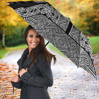 New Zealand Maori Kowhaiwhai Umbrella Pango Maui and Mangopare - Polynesian Pride