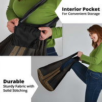 New Zealand Maori Kowhaiwhai Grocery Bag Parauri Maui and Mangopare