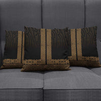 New Zealand Maori Kowhaiwhai Pillow Cover Parauri Maui and Mangopare - Polynesian Pride