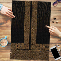 New Zealand Maori Kowhaiwhai Puzzle Parauri Maui and Mangopare - Polynesian Pride